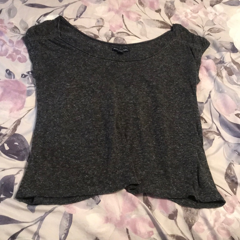 Super cute open back t shirt